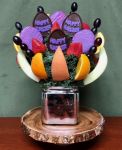 Happy Easter Fresh Fruit Arrangement with Chocolate
